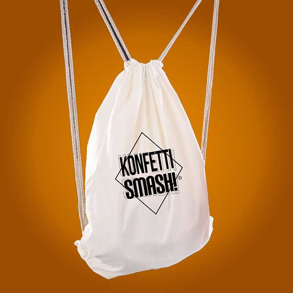 Stoffrucksack KonfettiSMASH!