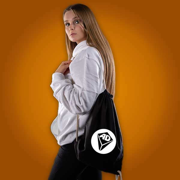 Airdice Stoffrucksack - Markenzeichen