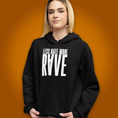 Less Hate More Rave Classic Hoodie