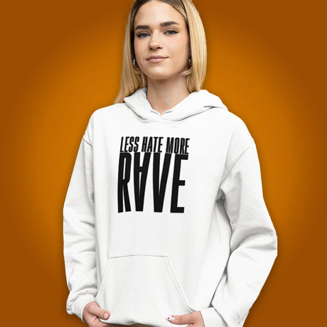 Less Hate More Rave Classic Hoodie