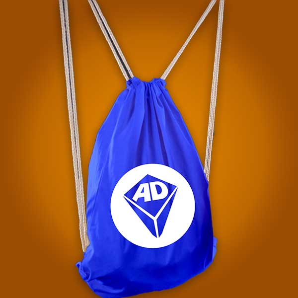 Airdice Stoffrucksack - Markenzeichen